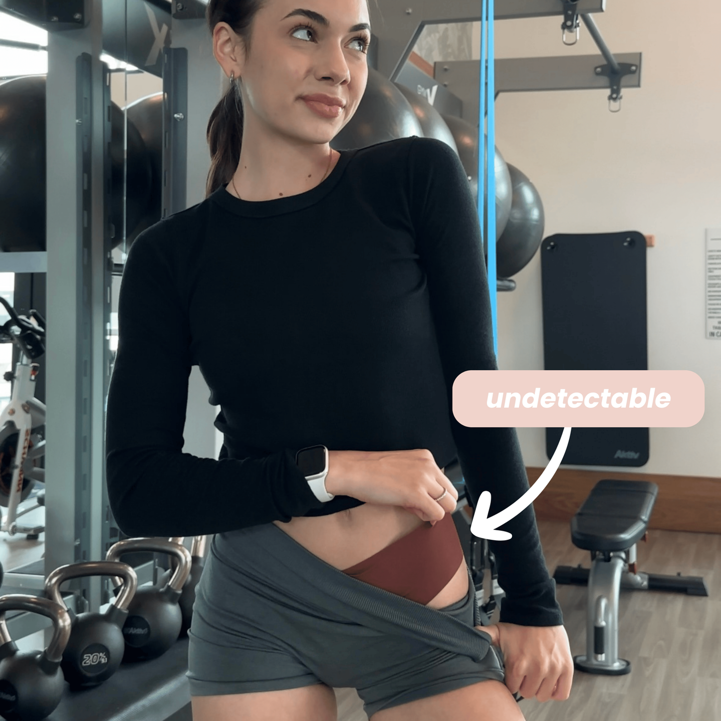 Indétectable au gym